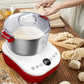 Electric Dough Mixer with Fermentation Function, 7-liter Capacity Dough Mixer, 304 Stainless Steel Food Mixer, Intelligent Gentle and Powerful Kneading Modes, Suitable for Bread, Pizza, Pasta, Noodles, Perfect for Making Bread, Pizza