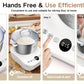 Electric Dough Mixer with Fermentation Function, 7-liter Capacity Dough Mixer, 304 Stainless Steel Food Mixer, Intelligent Gentle and Powerful Kneading Modes, Suitable for Bread, Pizza, Pasta, Noodles, Perfect for Making Bread, Pizza