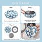 Medium-sized dog bed - A cute round and comfortable pet bed suitable for puppies. The cover fabric is detachable and washable. It features a faux tweed plush material and a non-slip bottom for a supportive dog bed.