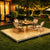 Customized Portable Deck Platform Durable Fireproof Waterproof Wpc Prefab Deck for Patio