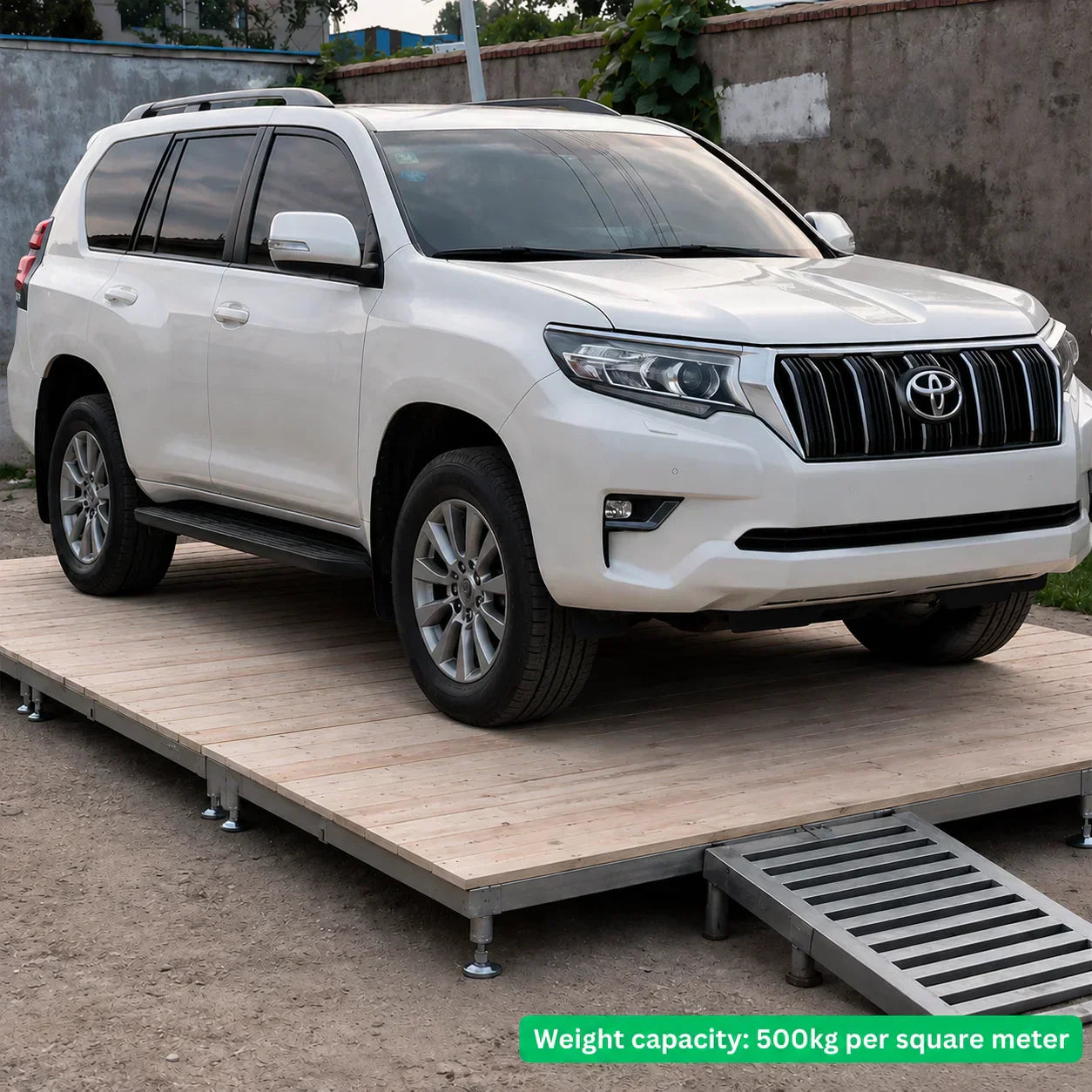 Customized Portable Deck Platform Durable Fireproof Waterproof Wpc Prefab Deck for Patio