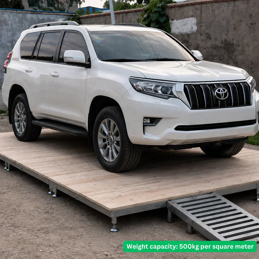 Customized Portable Deck Platform Durable Fireproof Waterproof Wpc Prefab Deck for Patio