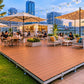 Customized Portable Deck Platform Durable Fireproof Waterproof Wpc Prefab Deck for Patio