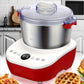Electric Dough Mixer with Fermentation Function, 7-liter Capacity Dough Mixer, 304 Stainless Steel Food Mixer, Intelligent Gentle and Powerful Kneading Modes, Suitable for Bread, Pizza, Pasta, Noodles, Perfect for Making Bread, Pizza