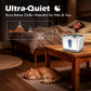 Smart Cat Water Dispenser (with app), 3.5-liter stainless steel gravity-fed pet water dispenser, silent pump, low water level alarm and water consumption tracking function