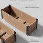 6ft Wood & Metal Privacy Planter with Trellis