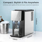 NOVARA Countertop Nugget Ice Maker 58015RIM0