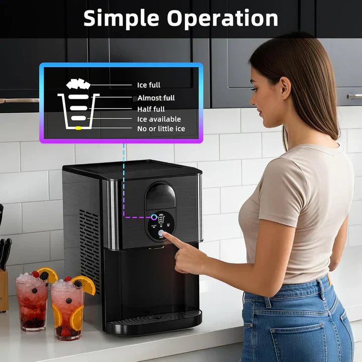 NOVARA Countertop Nugget Ice Maker 58015RIM0