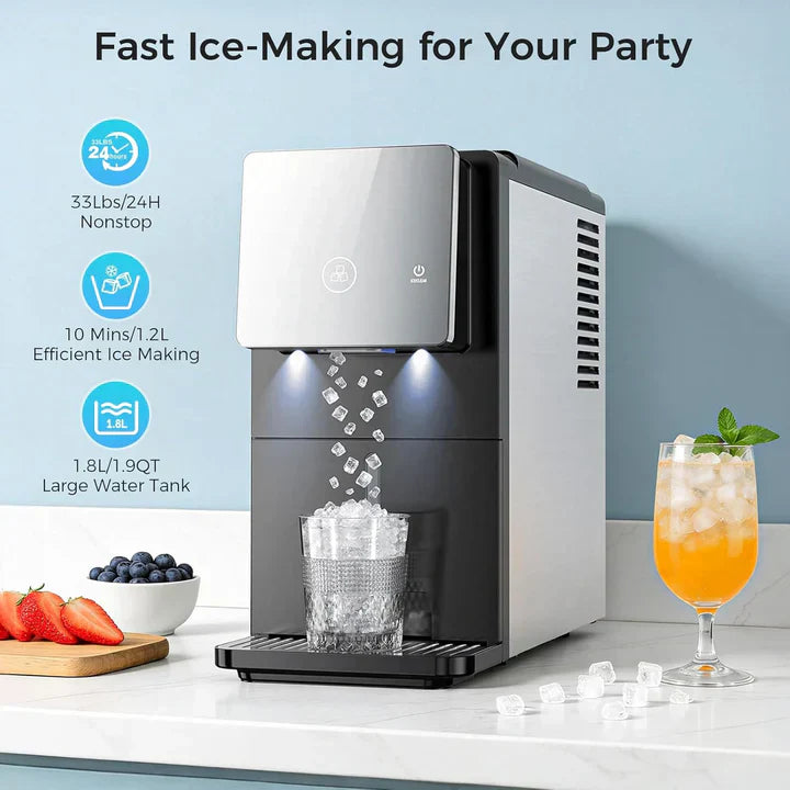 NOVARA Countertop Nugget Ice Maker 58015RIM0