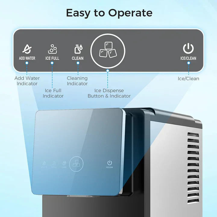 NOVARA Countertop Nugget Ice Maker 58015RIM0